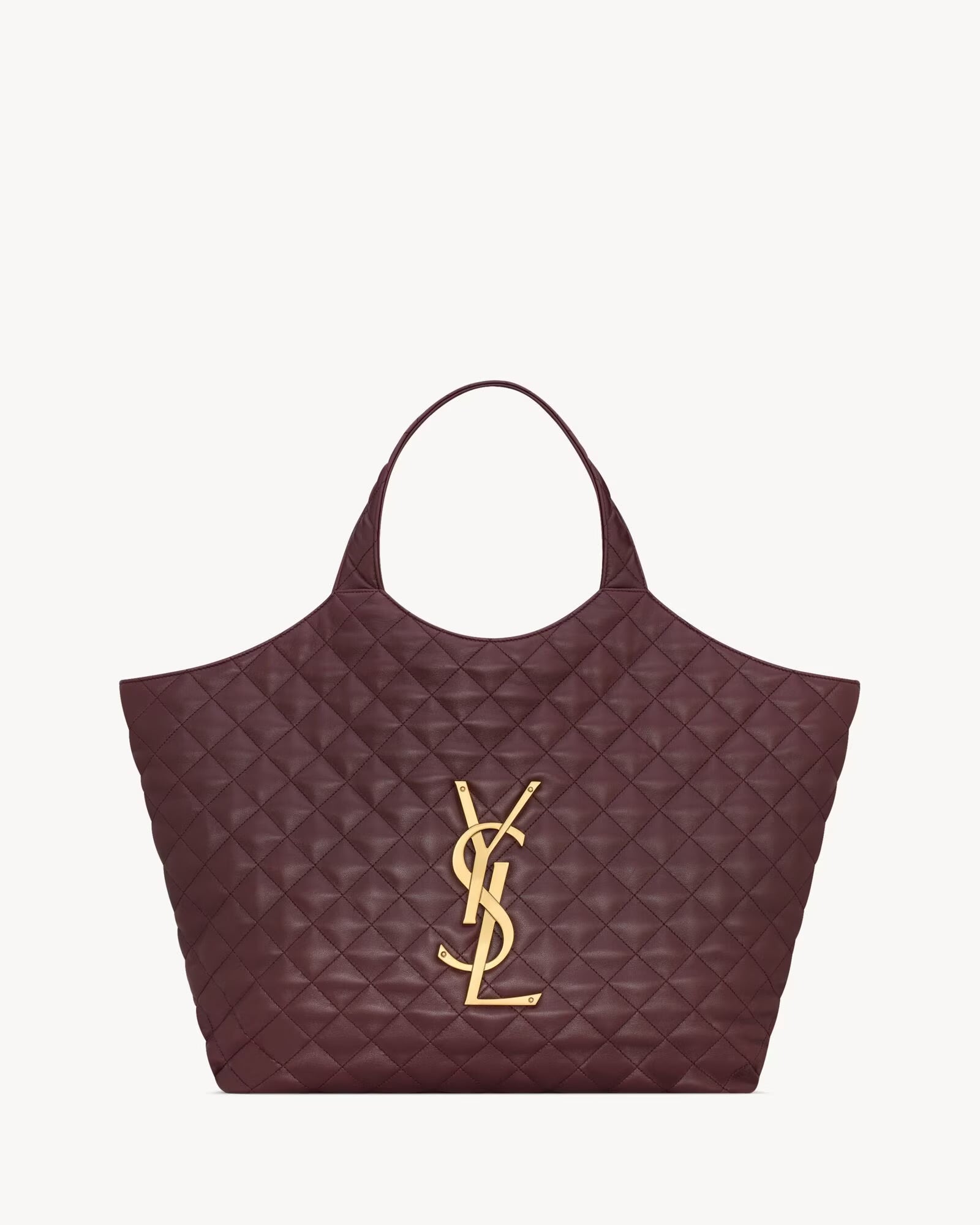 YSL Icare Large In Quilted Nappa