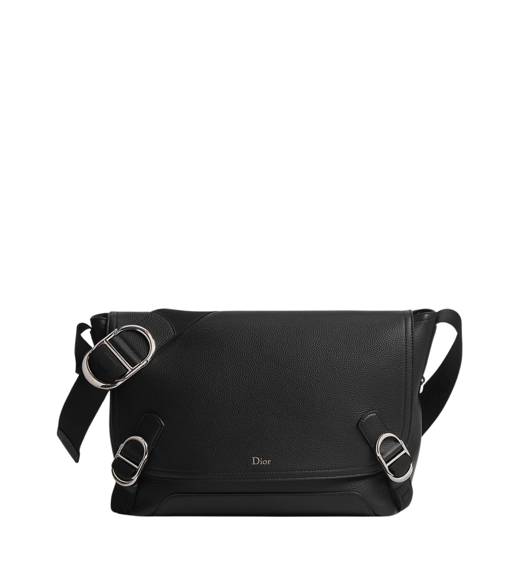 Medium Dior Jett Messenger 
Bag Color: Black Grained